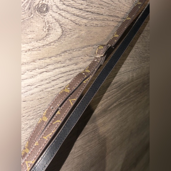 LV classic & reverse Monogram Green Sea Turtle Bag + adjustable Crossbody strap - Picture 10 of 10